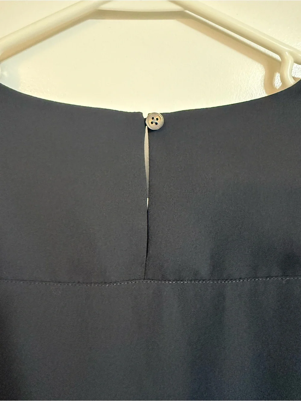 J. Crew Black Flutter Sleeve Women's Blouse
